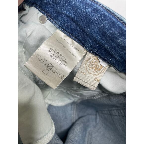 NEW DIESEL Grupee-NE 0837T Womens Jeans W30 Sweat Jogg Super Slim Skinny Blue - Picture 9 of 9